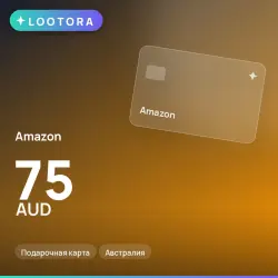 Amazon 75 AUD, подарочная карта, Австралия