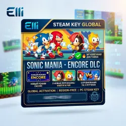 Ключ Sonic Mania - Encore DLC для Steam (Глобальная активация) | Elli