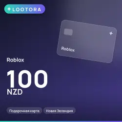 Roblox 100 NZD, подарочная карта, Новая Зеландия