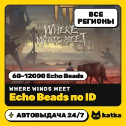 Where Winds Meet 60–12000 Echo Beads — пополнение по ID | Весь мир и РФ | АВТО 24/7