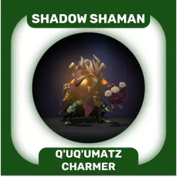 Dota 2 Shadow Shaman - Q'uq'umatz Charmer Подарком 30-37 дней