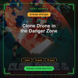 Clone Drone in the Danger Zone | АРЕНДА 7/14/30 дней | STEAM аккаунт