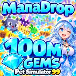 100 МИЛЛИОНОВ ГЕМОВ I PET SIMULATOR 99 I ПРОКАЧАЙ СВОЙ АККАУНТ!