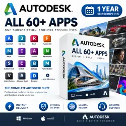 Autodesk All 60+ Apps — 1 год | Windows и Mac