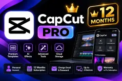 CapCut PRO 12 МЕСЯЦЕВ | ЛИЧНЫЙ АККАУНТ | СМЕНА ПОЧТЫ И ПАРОЛЯ | EMAIL + PASSWORD |