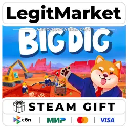 Big Dig / Steam АВТО / РУ + МИР