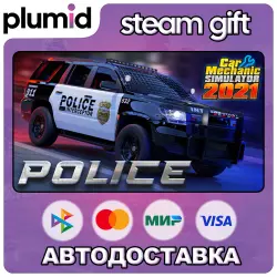 DLC Car Mechanic Simulator 2021 - Police DLC Steam Gift / Россия + МИР / АВТО