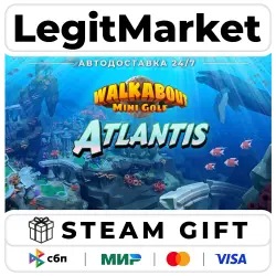DLC Walkabout Mini Golf - Atlantis / Steam АВТО / РУ + МИР