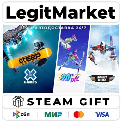 DLC Steep - X-Games Pass / Steam АВТО / РУ + МИР