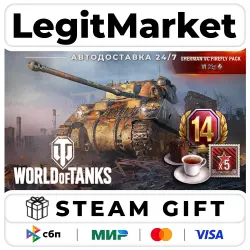 DLC World of Tanks — Sherman VC Firefly Pack (VI British Medium Tank) / Steam АВТО / РУ + МИР
