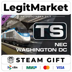 DLC Train Simulator: Northeast Corridor: Washington DC - Baltimore Route Add / Steam АВТО / РУ + МИР