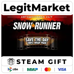 DLC SnowRunner - Save the Day Vinyl Wrap Pack / Steam АВТО / РУ + МИР