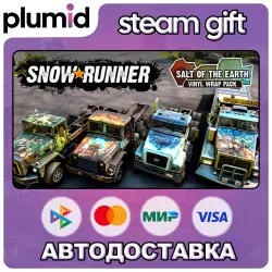 DLC SnowRunner - Salt of the Earth Vinyl Wrap Pack Steam Gift / Россия + МИР / АВТО