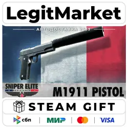 DLC Sniper Elite: Resistance - M1911 pistol / Steam АВТО / РУ + МИР
