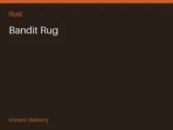 Bandit Rug #567095559