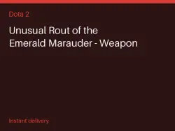 Unusual Rout of the Emerald Marauder - Weapon #572100695
