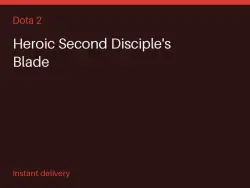 Heroic Second Disciple's Blade #568518874