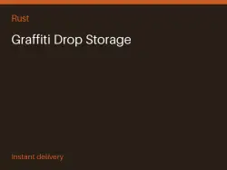 Graffiti Drop Storage #576084714