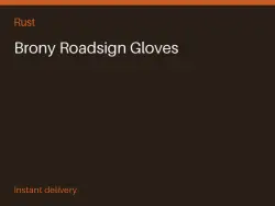 Brony Roadsign Gloves #575218828