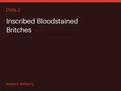 Inscribed Bloodstained Britches #563567649
