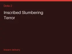 Inscribed Slumbering Terror #549185728