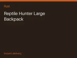 Reptile Hunter Large Backpack #572654971