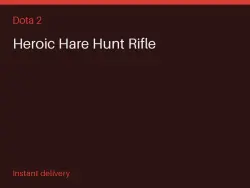 Heroic Hare Hunt Rifle #568545715