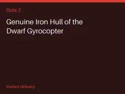 Genuine Iron Hull of the Dwarf Gyrocopter #573410197