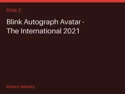 Blink Autograph Avatar - The International 2021 #572542110