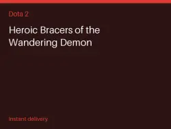 Heroic Bracers of the Wandering Demon #568520735