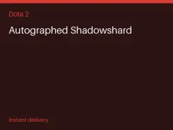 Autographed Shadowshard #571645291