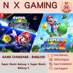 Super Mario Galaxy + Super Mario Galaxy 2 Nintendo Switch 1/2