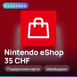 Nintendo eShop 35 CHF, подарочная карта, Швейцария