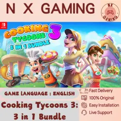 Cooking Tycoons 3: 3 in 1 Bundle Nintendo Switch 1/2