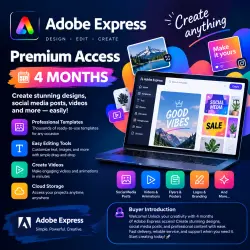 Adobe Express Premium — доступ на 4 месяца | Инструменты для дизайна