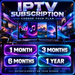 IPTV Subscription 1 month