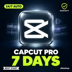 CapCut Pro 7 дней | Личный готовый аккаунт | Мгновенная выдача |