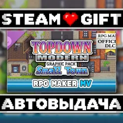 RPG Maker MV - Topdown Modern Graphic Pack - Small Town • Steam • Россия и другие регионы