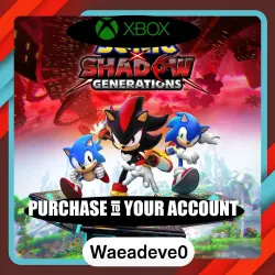 SONIC X SHADOW GENERATIONS Xbox – Purchase for Your Account