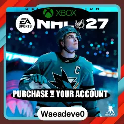 NHL 27 Deluxe Edition XBOX Series X|S Xbox – Purchase for Your Account