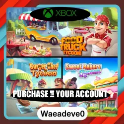 Food Truck Tycoon + Burger Chef Tycoon + Sweet Bakery Tycoon Xbox – Purchase for Your Account