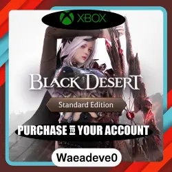 Black Desert: Standard Edition Xbox – Purchase for Your Account