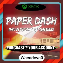 Paper Dash - Invasion of Greed Xbox – Purchase for Your Account
