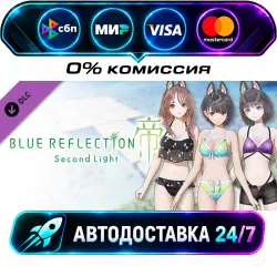 BLUE REFLECTION: Second Light - Rena, Hinako & Uta Costumes - Beachside Puppies DLC STEAM CIS +…