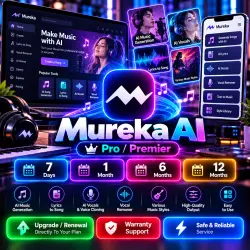 Mureka AI Pro/Premier 7 дней / 1–12 мес. | Оформление, продление и улучшение подписки | гара