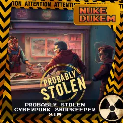 РФ+СНГ+ТР | Probably Stolen - Cyberpunk Shopkeeper Sim | STEAM КЛЮЧ