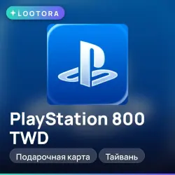 PlayStation Store 800 TWD, подарочная карта псн плейстейшен, Тайвань