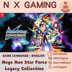 Mega Man Star Force Legacy Collection Nintendo Switch 1/2