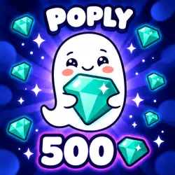 Poply: 500 гемов — код пополнения, промокод, автовыдача