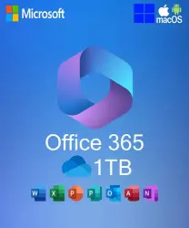 Microsoft 365 + 1 ТБ OneDrive | На ваш аккаунт | Win/Mac | 1M+Подарок